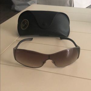 Ray Ban 3321 04 13 Gunmetal Brown Gradient